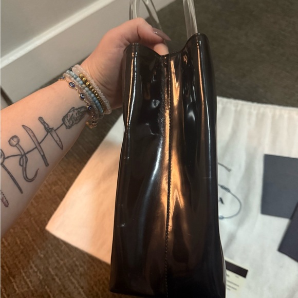 Authentic Prada Limited Edition Patent Leather Runway Bag GUC - Picture 8 of 13